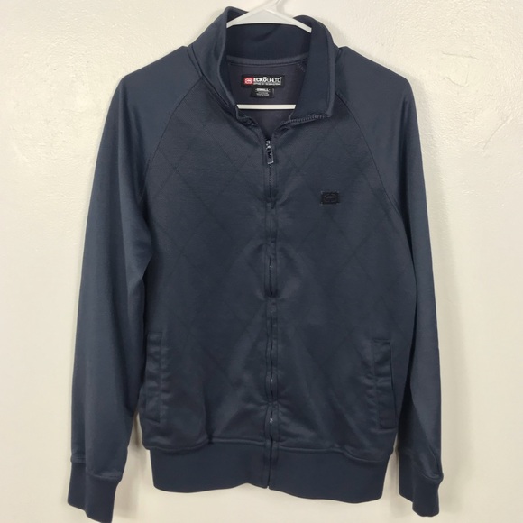 NWOT-Ecko Unlimited Navy Blue zip up sweater🔥 - Picture 2 of 6